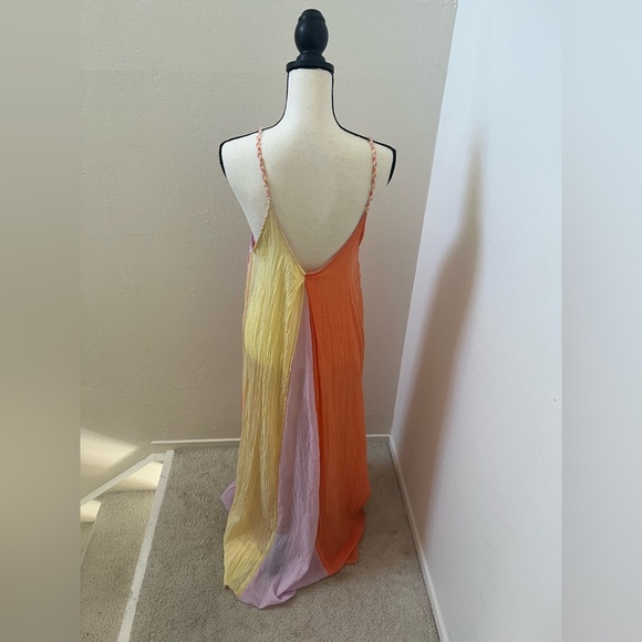 Large cotton shift dress - Picture 2 of 2